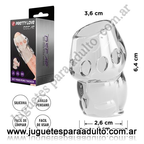 ESPECIFICOS, Fundas para pene, Funda para pene abierta de material TPR Especificos, Fundas para pene, Funda para pene abierta de material TPR