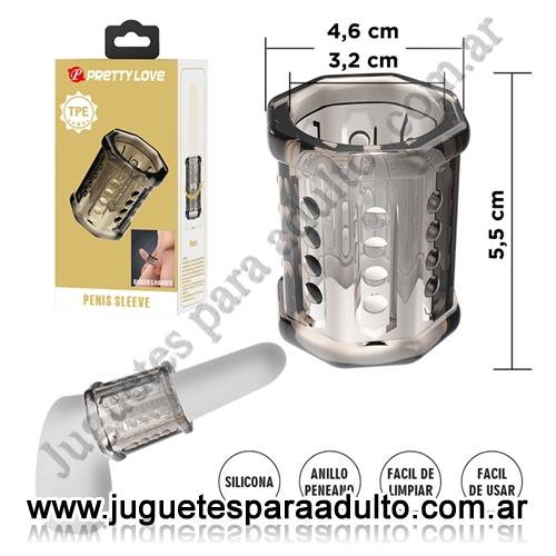 ESPECIFICOS, Fundas para pene, Funda Extensible TPE para Pene - Aumenta Grosor y Placer Especificos, Fundas para pene, Funda Extensible TPE para Pene - Aumenta Grosor y Placer