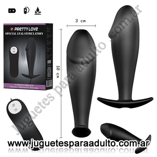 Anales, , Vibrador anal con 12 velocidades de vibracion