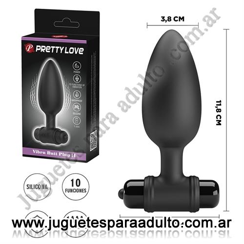 Anales, Anal con vibrador, Plug anal con 10 velocidades de vibracion