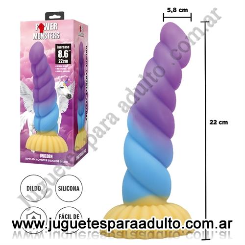 CONSOLADORES, Consoladores sopapa jelly, Monster Unicorn - dildo con sopapa Consoladores, Consoladores sopapa jelly, Monster Unicorn - dildo con sopapa