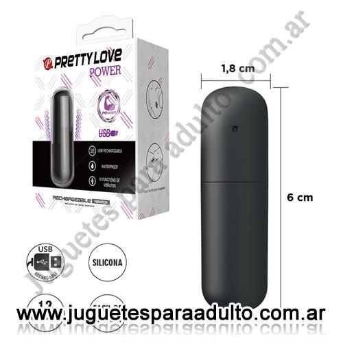 Productos eróticos, Usb recargables, Bala vibradora estimuladora de clitoris