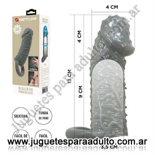 Especificos, Fundas para pene, Funda para pene realistica de 13 cm de largo