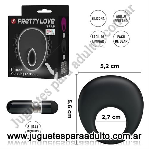 Vibradores, Vibradores para Parejas, Anillo para retrasar la eyaculacion con 3 modos de vibracion