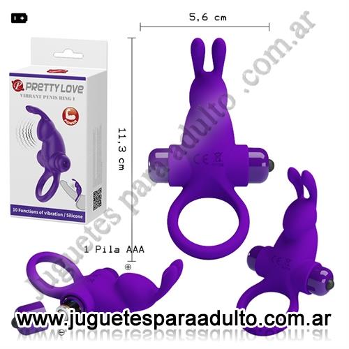 Especificos, , Anillo con potente vibrador conejo con 10 velocidades