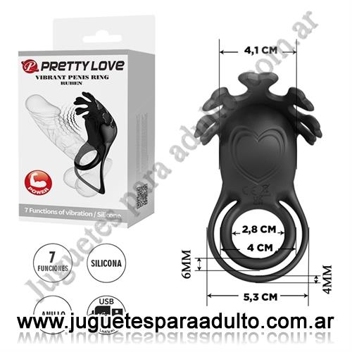 Especificos, Vibradores con anillo, Anillo con estimulador de clitoris vibrador