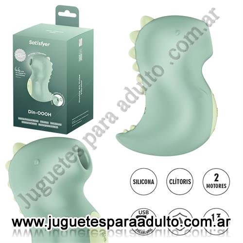 Vibradores, Vibradores Usb recargables, Din-OOOH Succionador estimulador de clitoris con carga USB