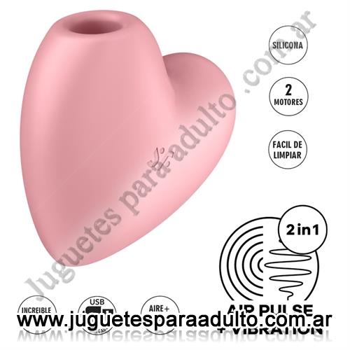 Estimuladores, Estimuladores de clitoris, Cutie Heart Succionador de clitoris USB