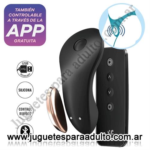 Vibradores, Vibradores inalámbricos Bluetooth, Little Secret estimulador femenino con control remoto
