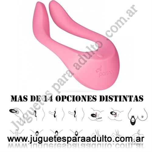 Vibradores, Vibradores premium, Estimulador vibrador multifuncional con carga usb