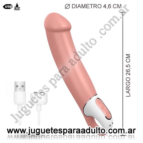 Marcas Importadas, Satisfyer, Vibrador estimulador de punto G con 12 modos de vibracion