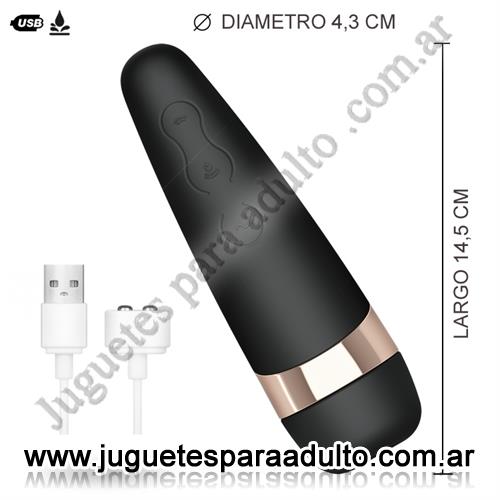 Vibradores, Vibradores premium, Vibrador y succionador de clitoris satisfyer pro 3