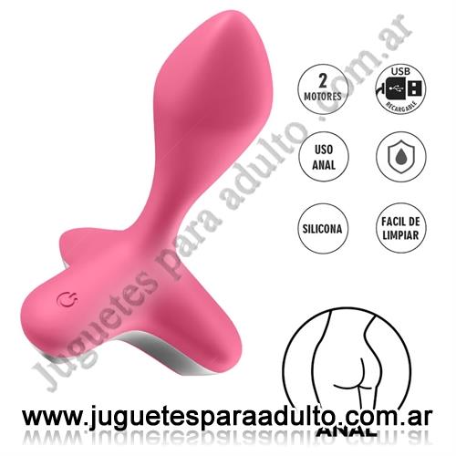 Marcas Importadas, Satisfyer, Game Changer dilatador anal con vibracion y carga USB