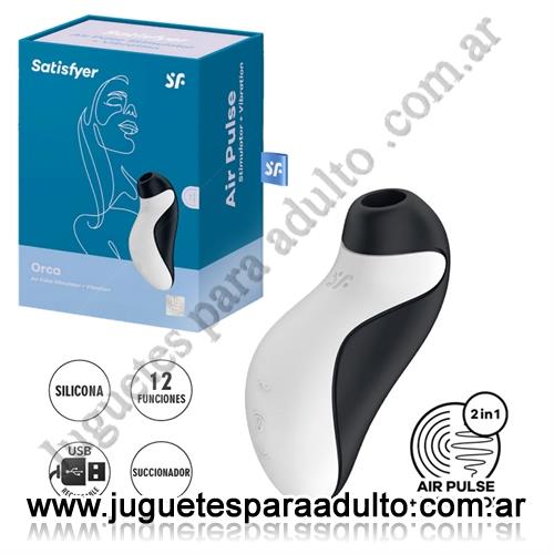 Marcas Importadas, Satisfyer, Orca estimulador de clitoris con ondas de pulso