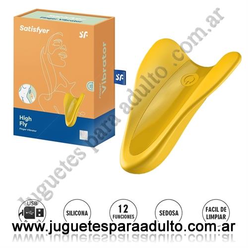 Estimuladores, Estimuladores de clitoris, High Fly estimulador femenino con 12 modos de vibracion y carga USB