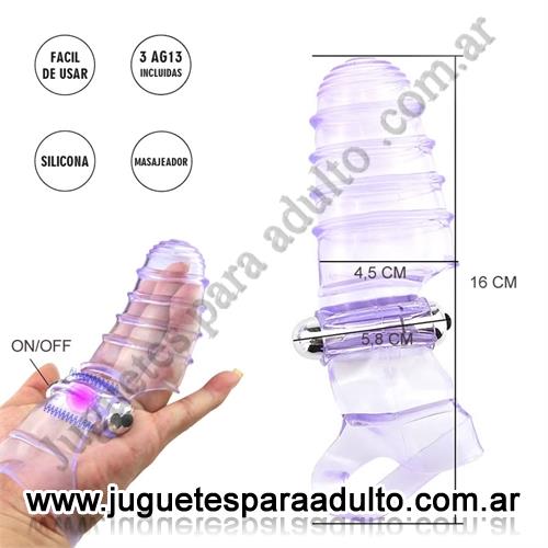 Accesorios, Accesorios eroticos, Guante Scutum estimulador femenino con vibrador