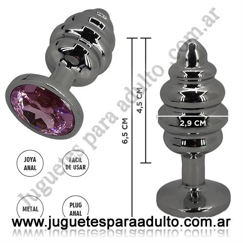 Anales, Joyas Anales, Joya anal metalica tamaño S