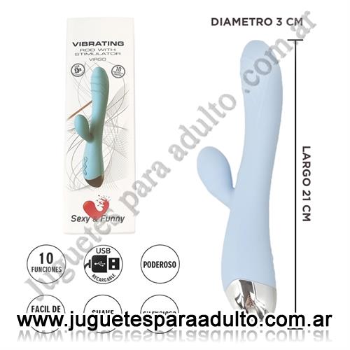 Estimuladores, , Estimulador de punto G con vibracion de clitoris