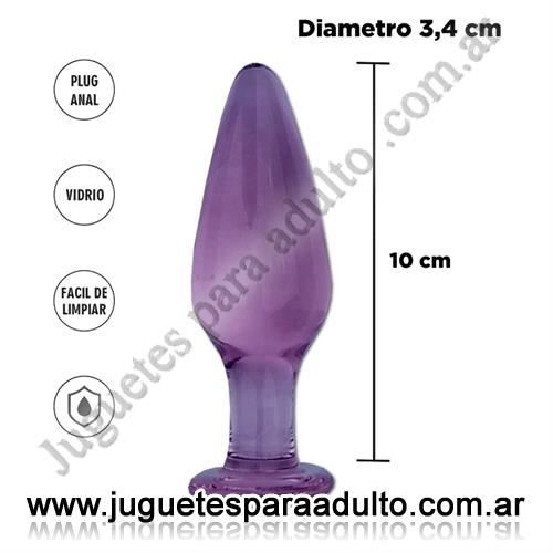 Anales, Anal sin vibrador, Dilatador anal de vidrio templado