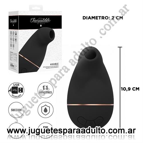 Vibradores, Vibradores premium, Pequeño Succionador de clitoris con carga USB y un potente motor