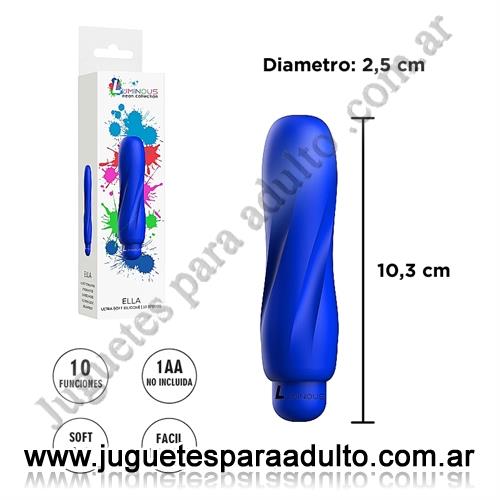 Estimuladores, , Vibrador de 10 cm con 10 vibraciones