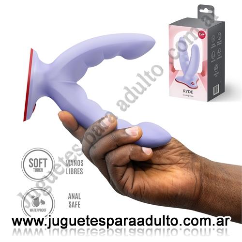 Marcas Importadas, Fun Factory, Ryde dildo con sopapa para doble penetracion