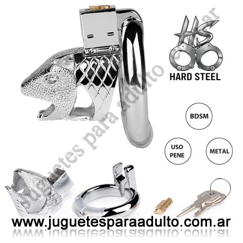 Marcas Importadas, Hard Steel, Cock Cage Jaula de castidad para pene