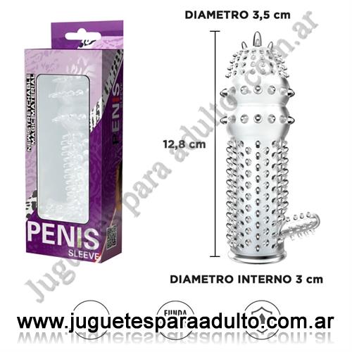 Marcas Importadas, Pretty Love, Funda para pene transparente